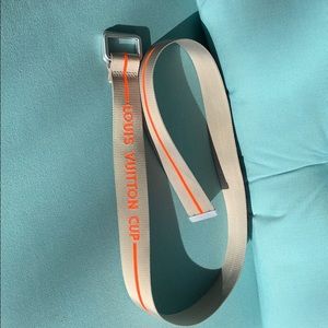 Louis Vuitton belt from 2000 America’s Cup.